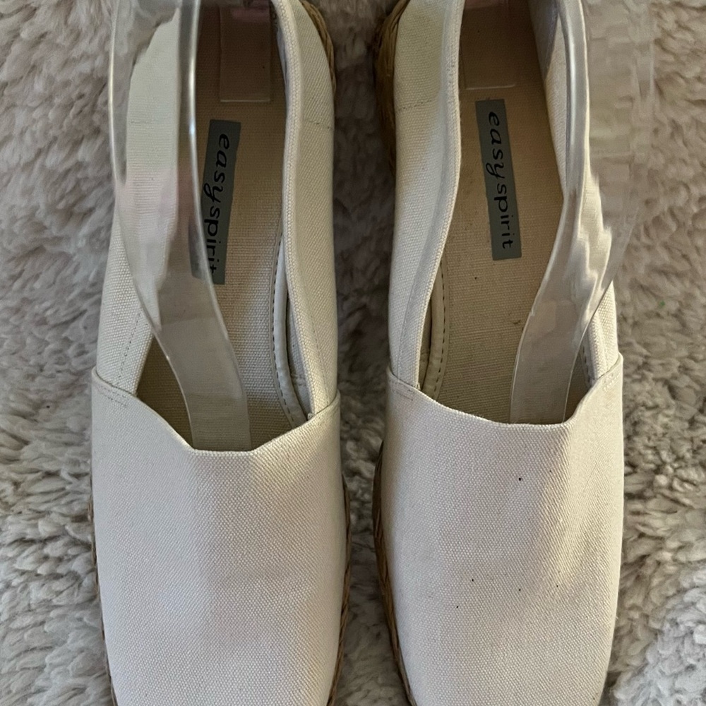 Easy Sprit Winter White Espadrilles